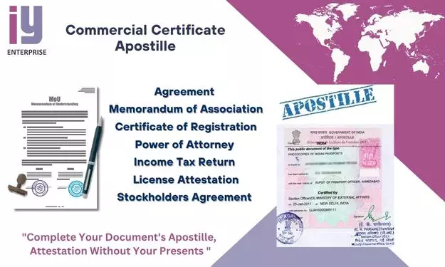 Commercial Certificate Apostille Commercial Certificate Apostille