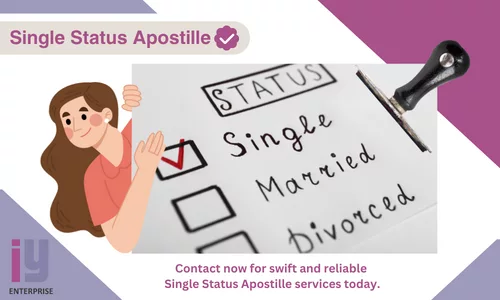 Single status apostille Single status apostille